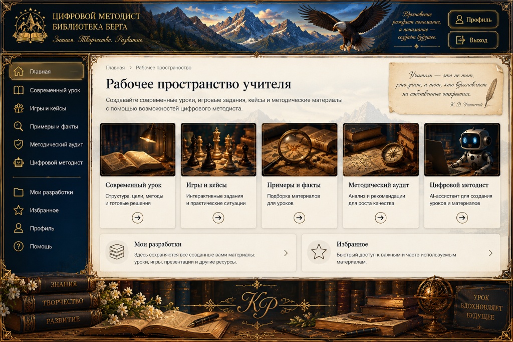 Горы Библиотеки Берга